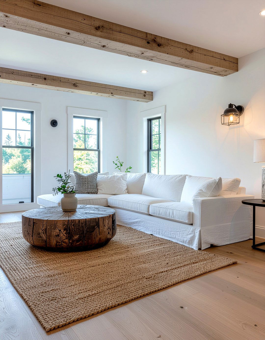 Modern farmhouse living room - 30 modern living room ideas