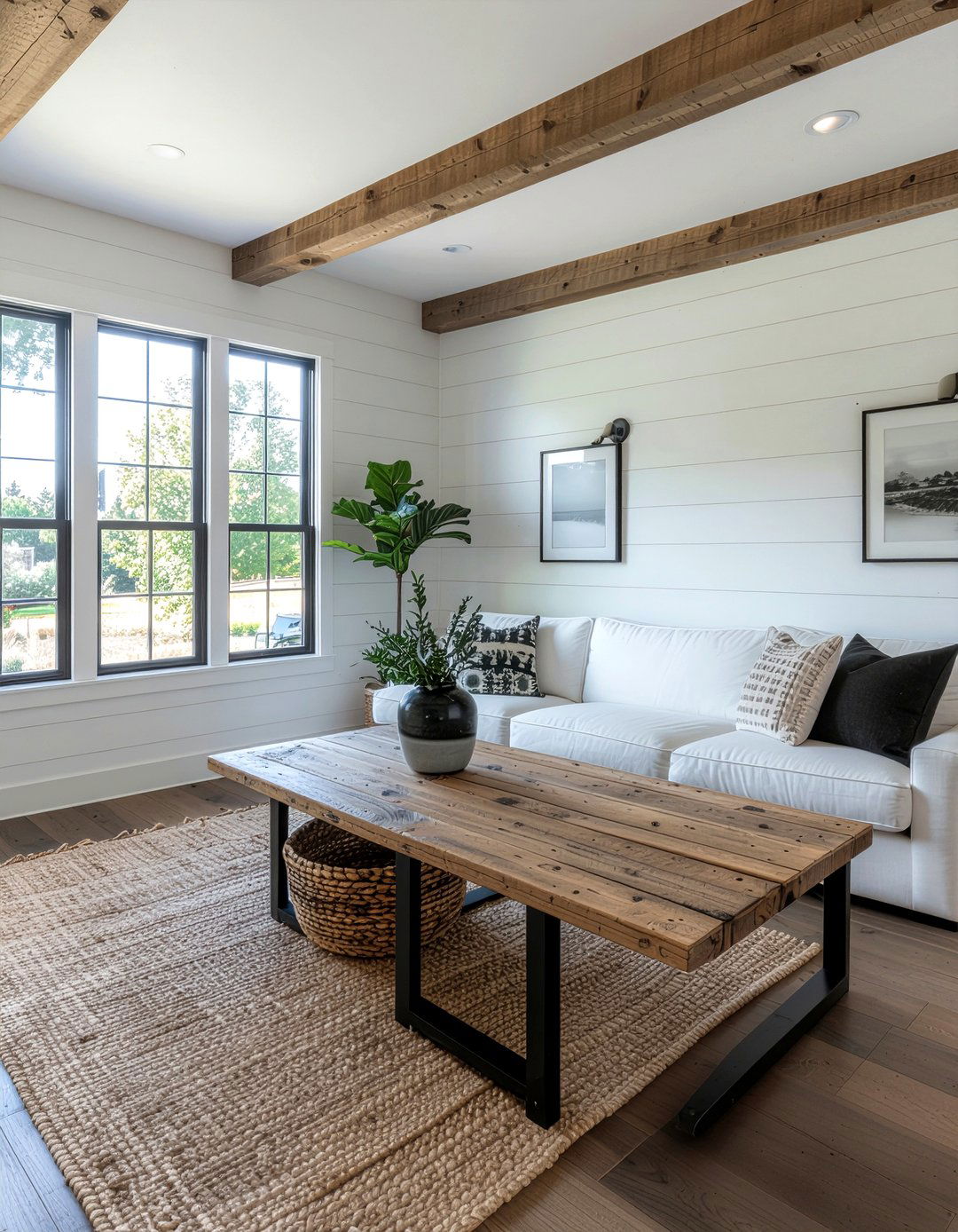 Modern farmhouse living room - 30 relaxation living room ideas