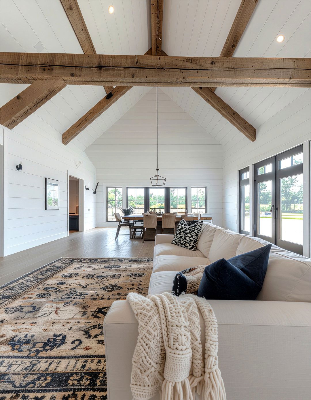 Modern farmhouse living room - 30 viral living room ideas