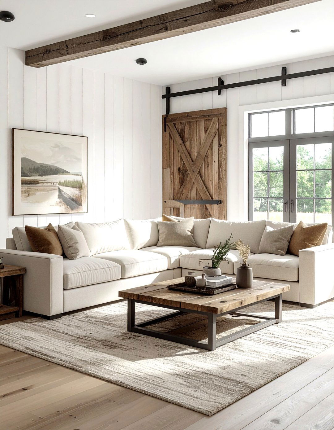 Modern farmhouse modular sofa - 30 modular sofa living room ideas