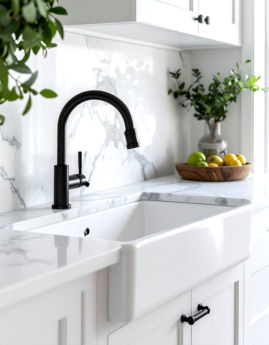 Modern farmhouse sink - 30 refined kitchen ideas