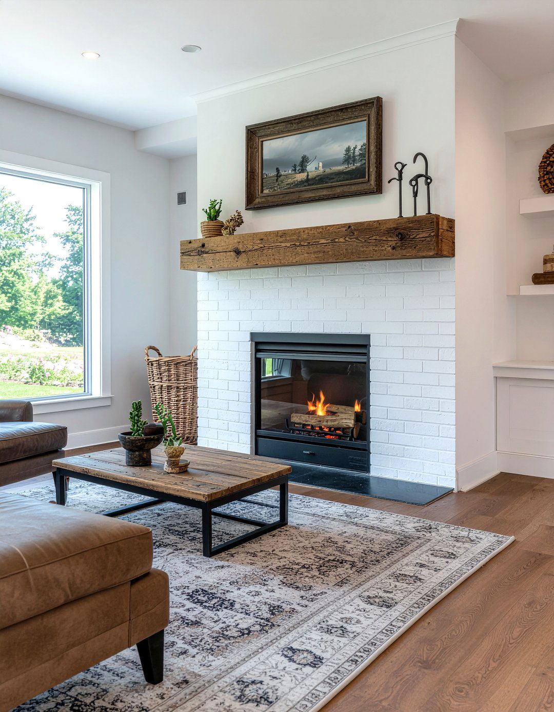 Modern fireplace makeover - 30 living room update ideas