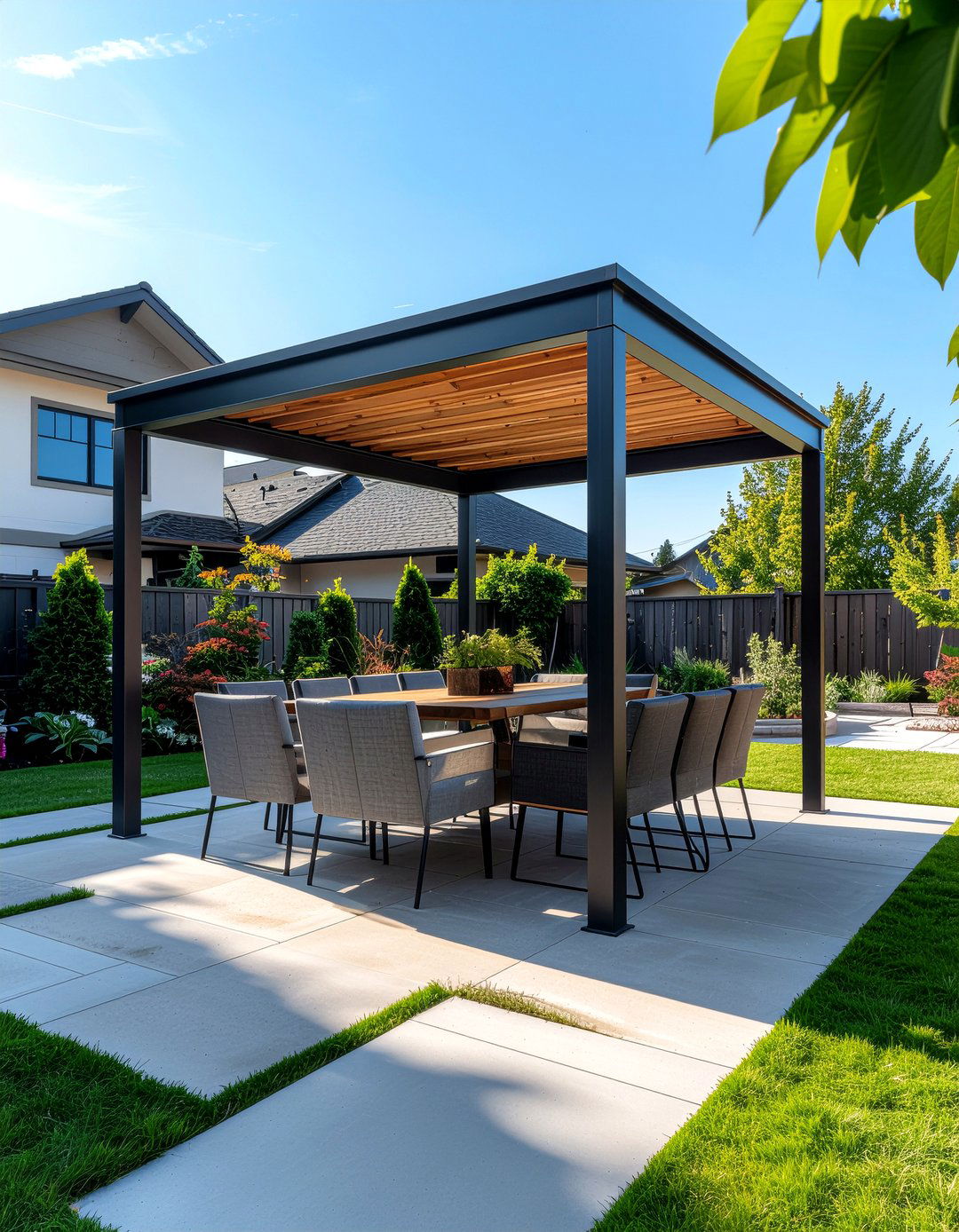 Modern gazebo dining - 30 gazebo dining ideas