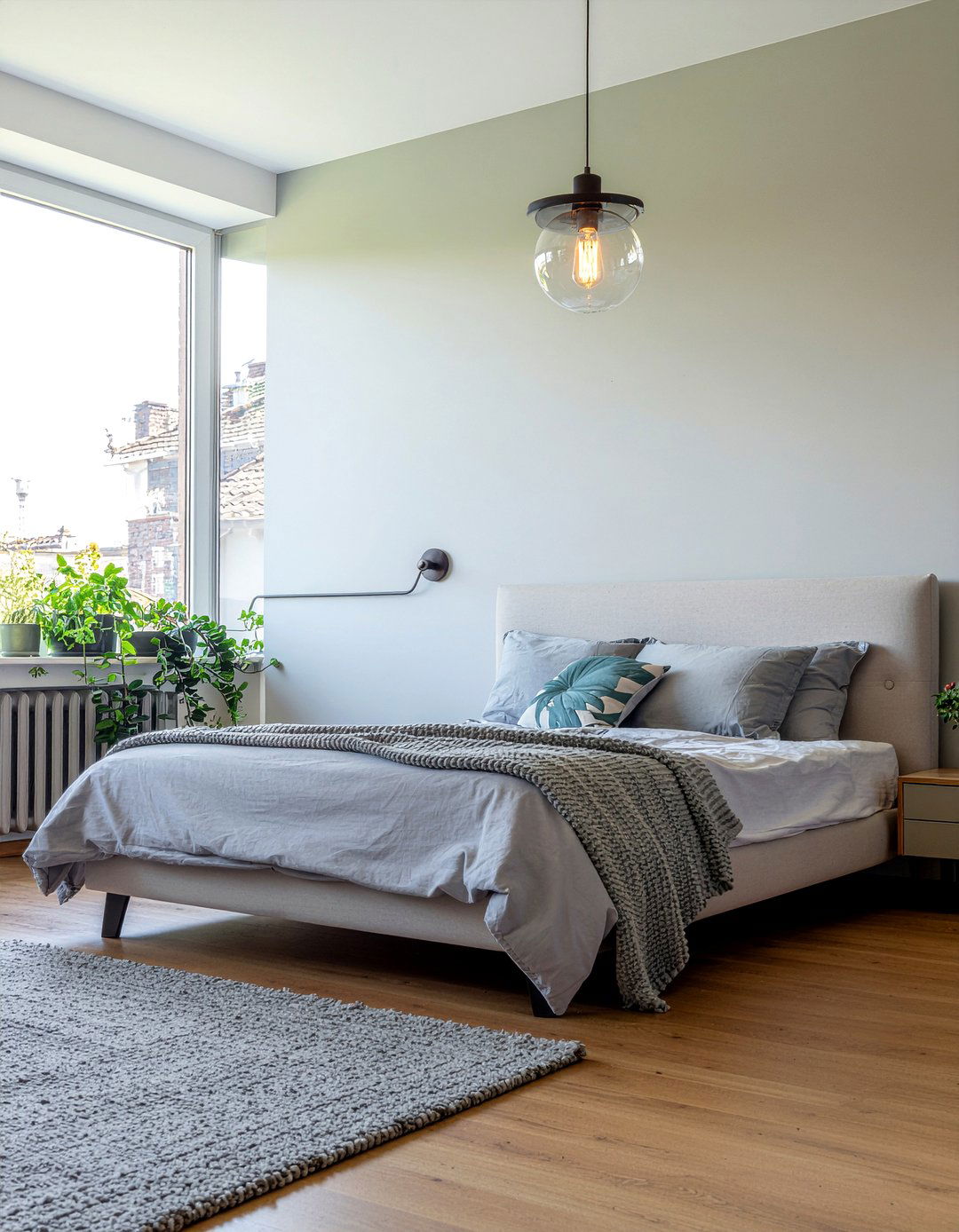 Modern glass pendant - 30 bedroom pendant lights