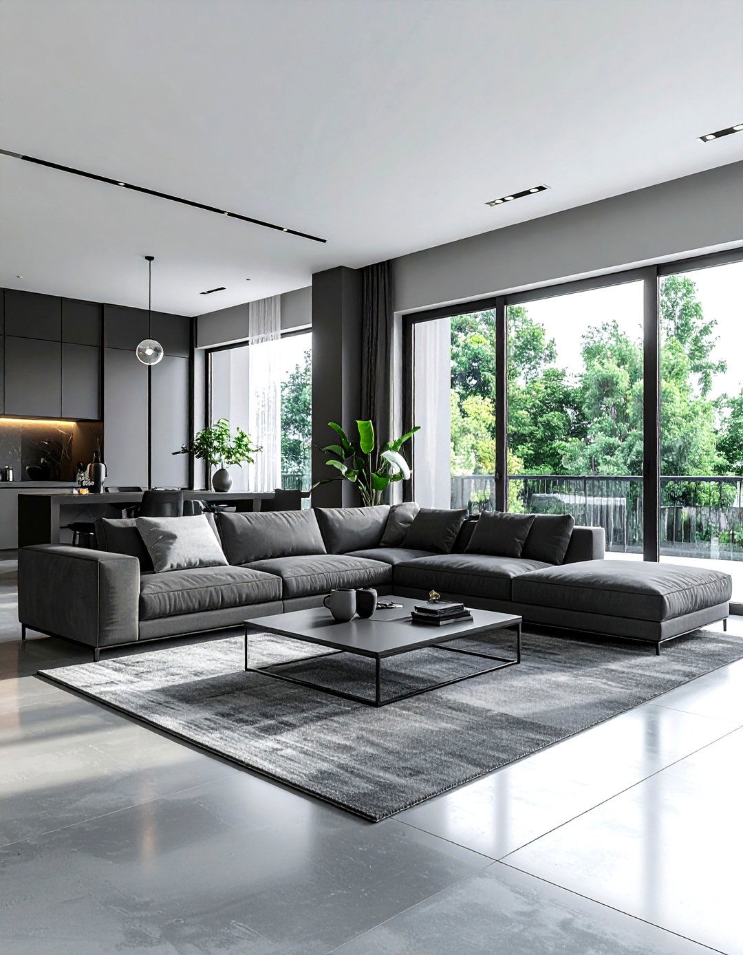 Modern gray living room - 30 gray living room decor ideas