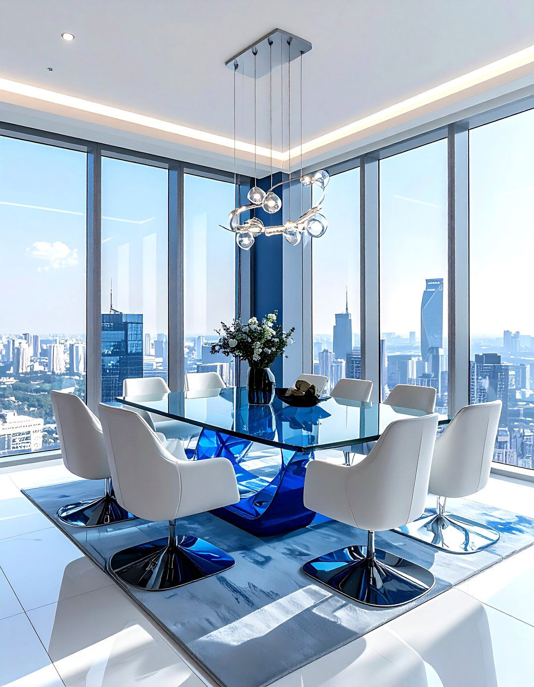 Modern high rise dining room - 30 Chicago dining room ideas