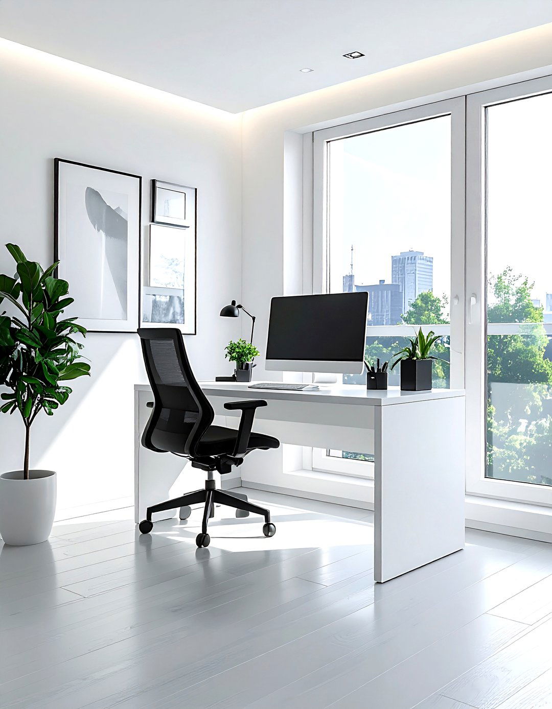 Modern home office - 30 creative decor ideas