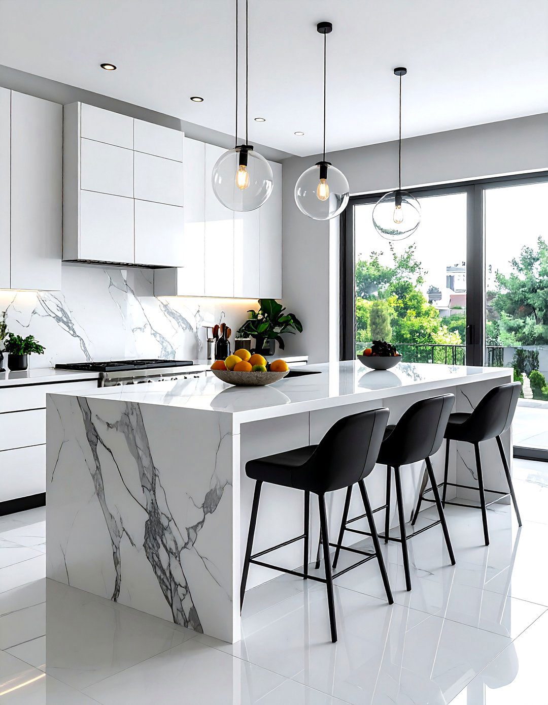 Modern kitchen island - 30 home styling ideas