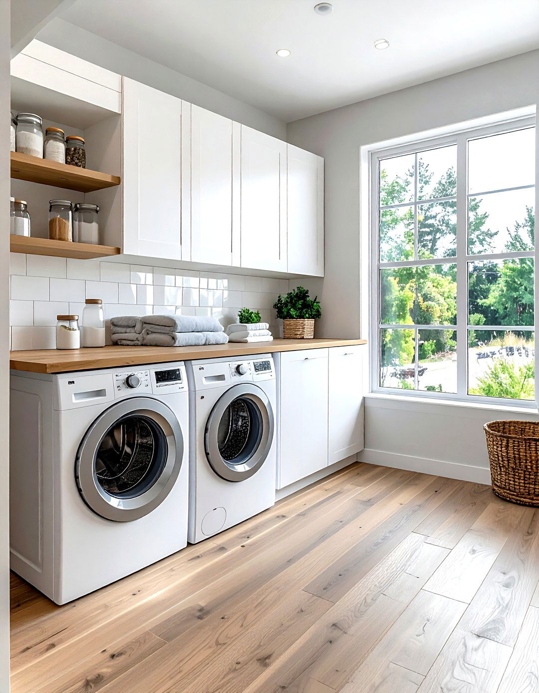 Modern laundry room - 30 crisp decor ideas