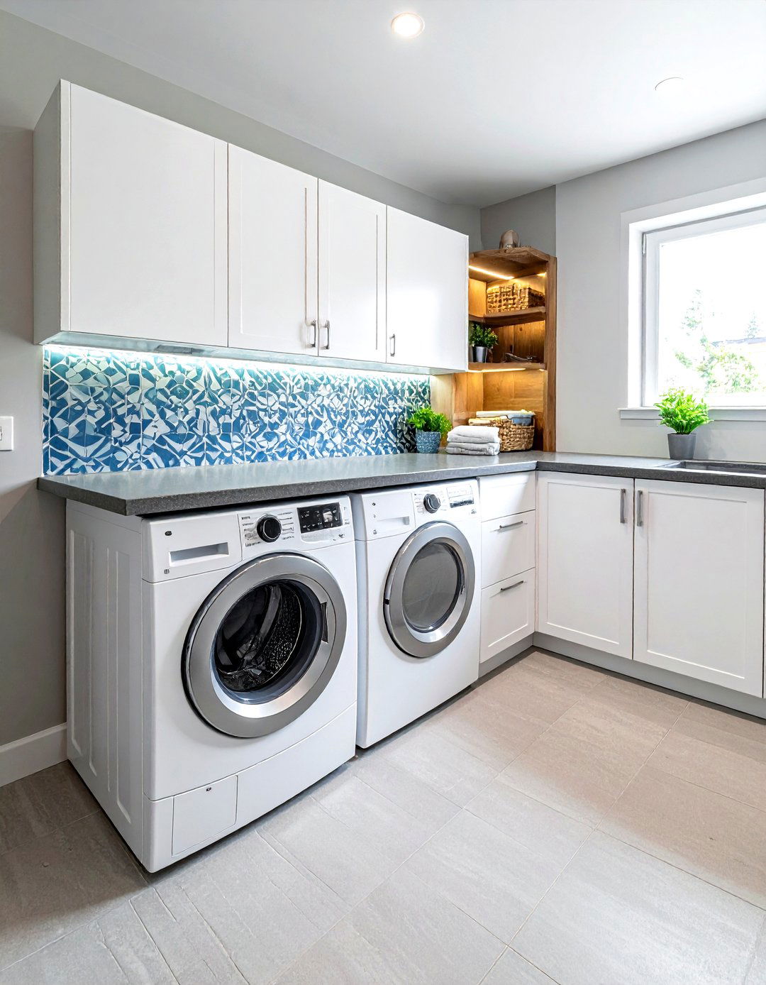 Modern laundry room - 30 amazing decor ideas