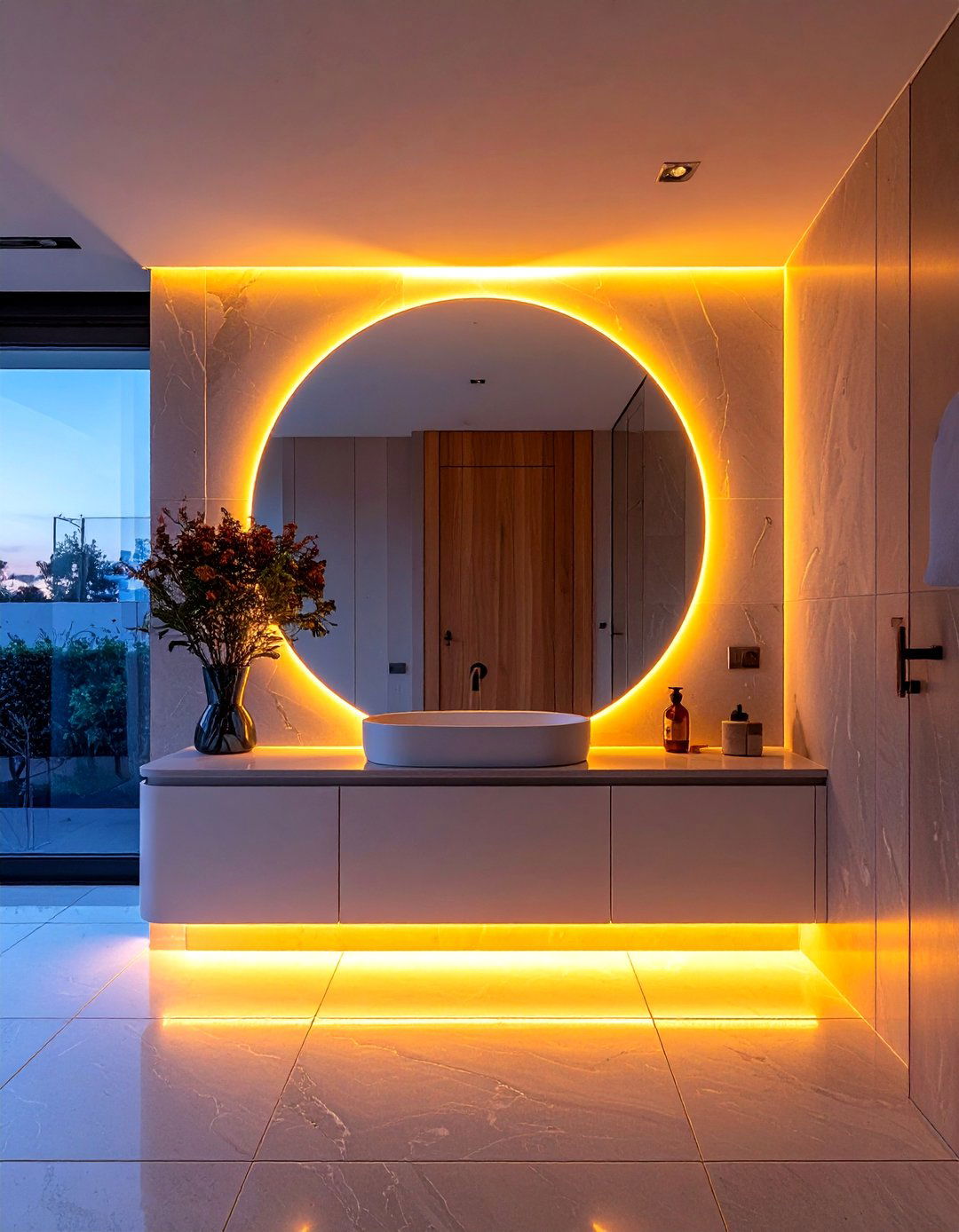 Modern led bathroom lighting - 30 bright bathroom ideas
