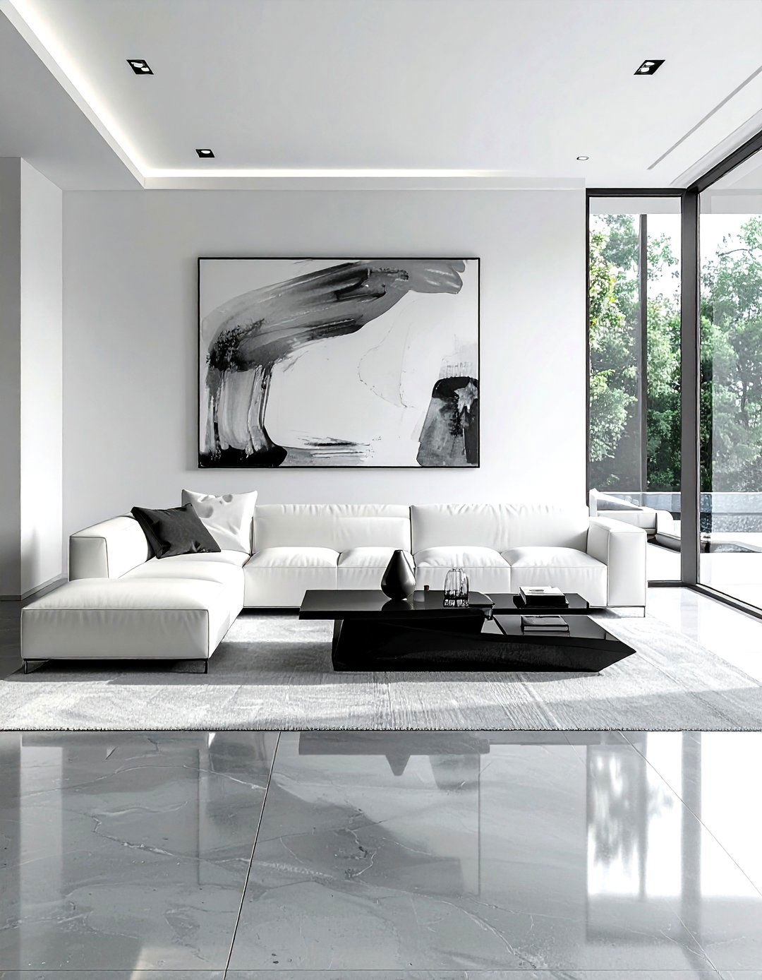 Modern living room floor plan - 30 living room furniture layout