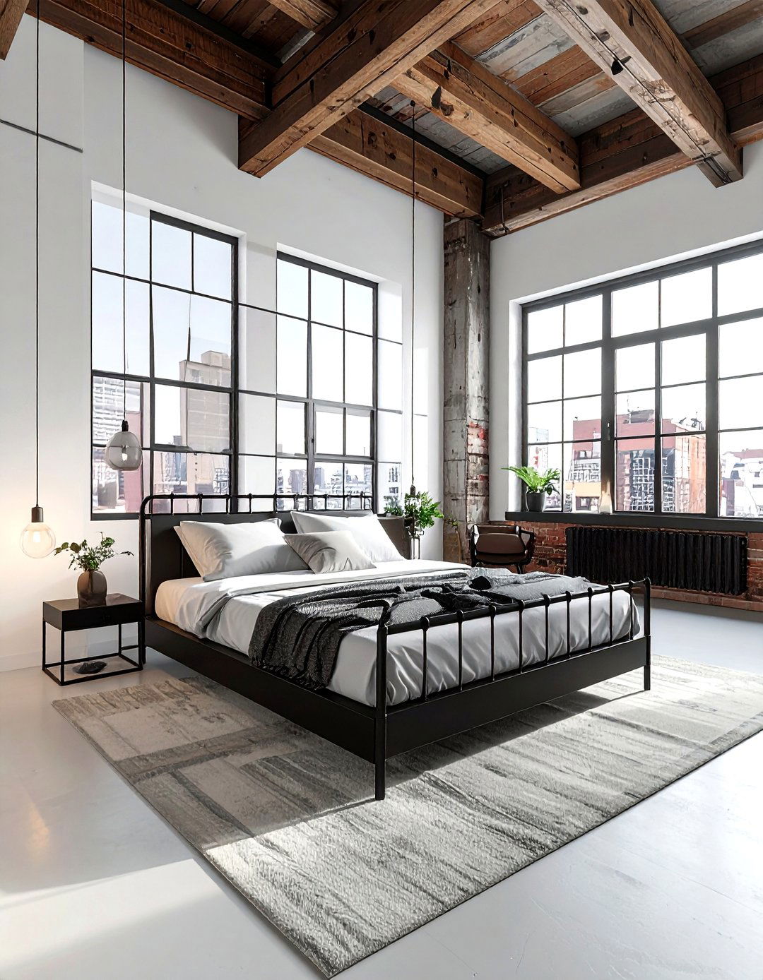 Modern loft bedroom - 30 masculine bedroom ideas