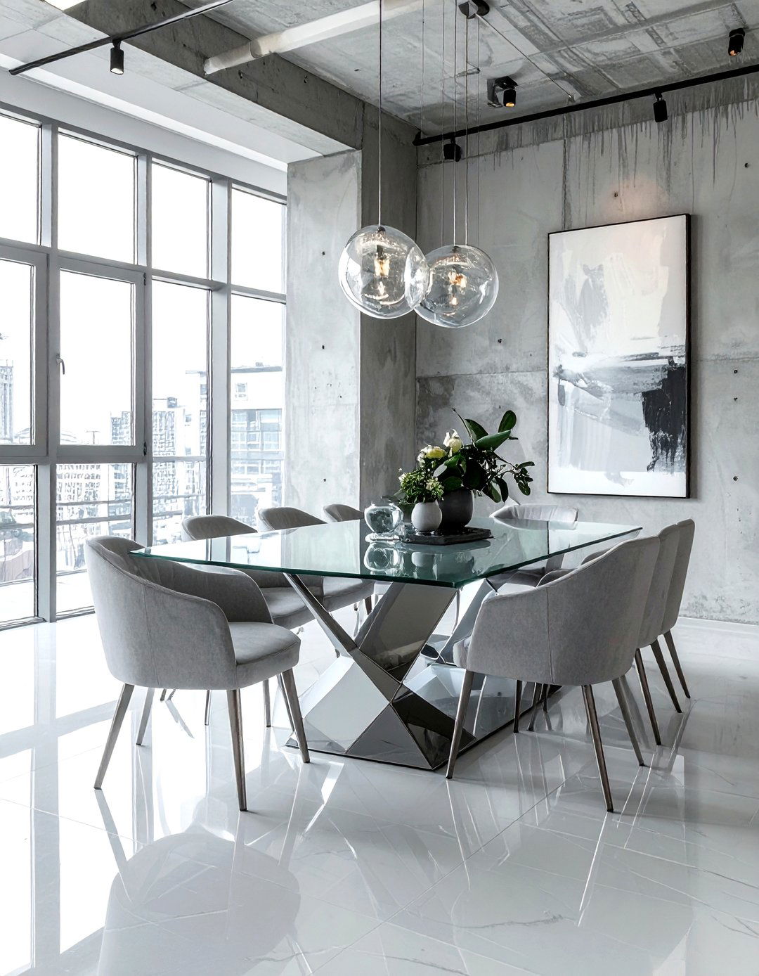 Modern loft dining area - 30 loft dining room ideas