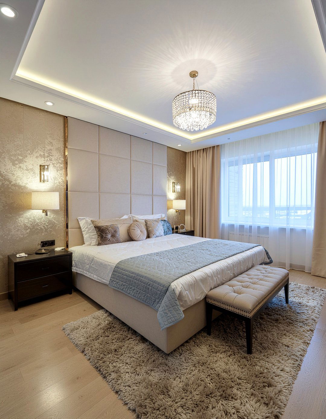 Modern luxury bedroom - 30 resort bedroom ideas