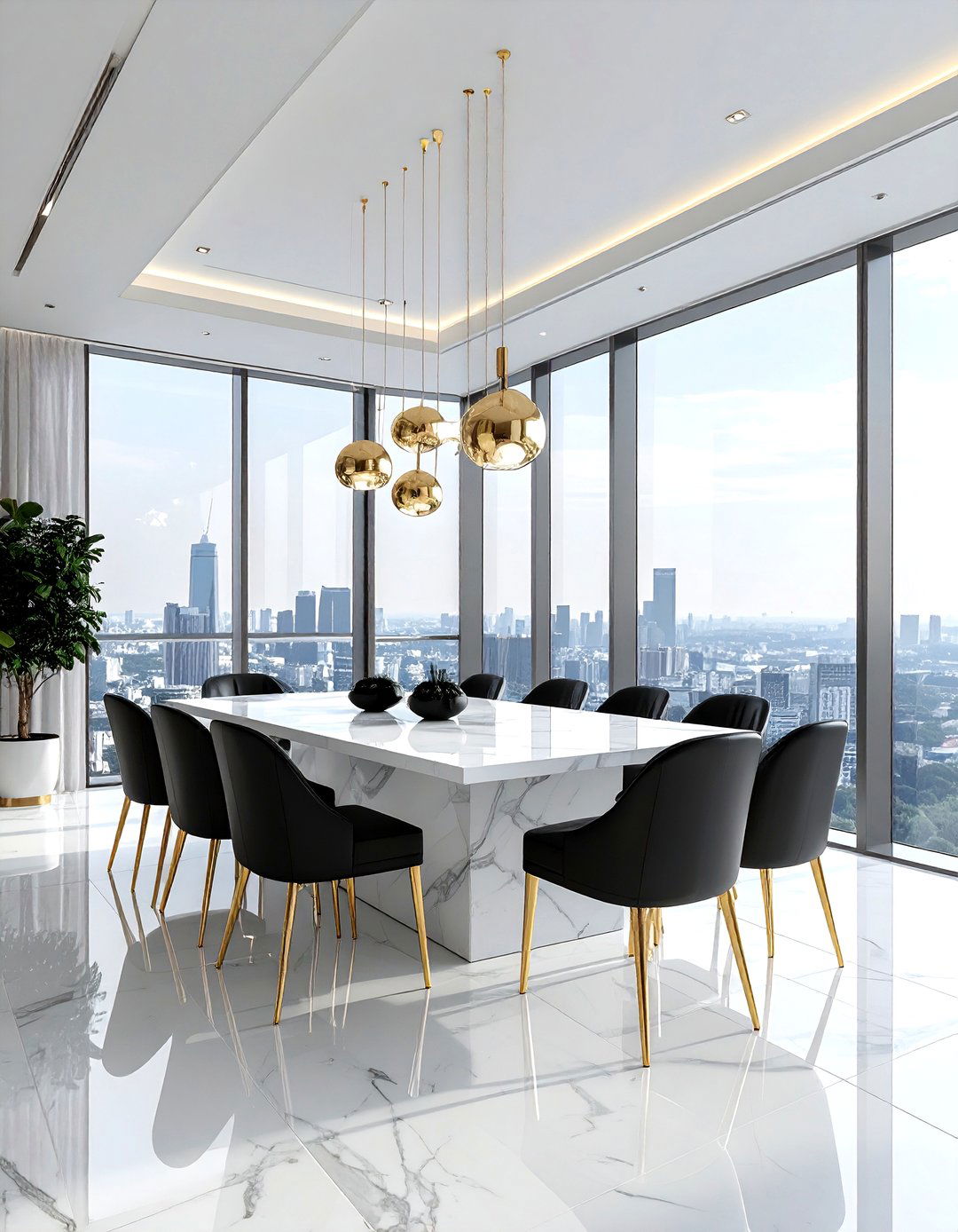 Modern luxury dining room - 30 sumptuous dining room ideas