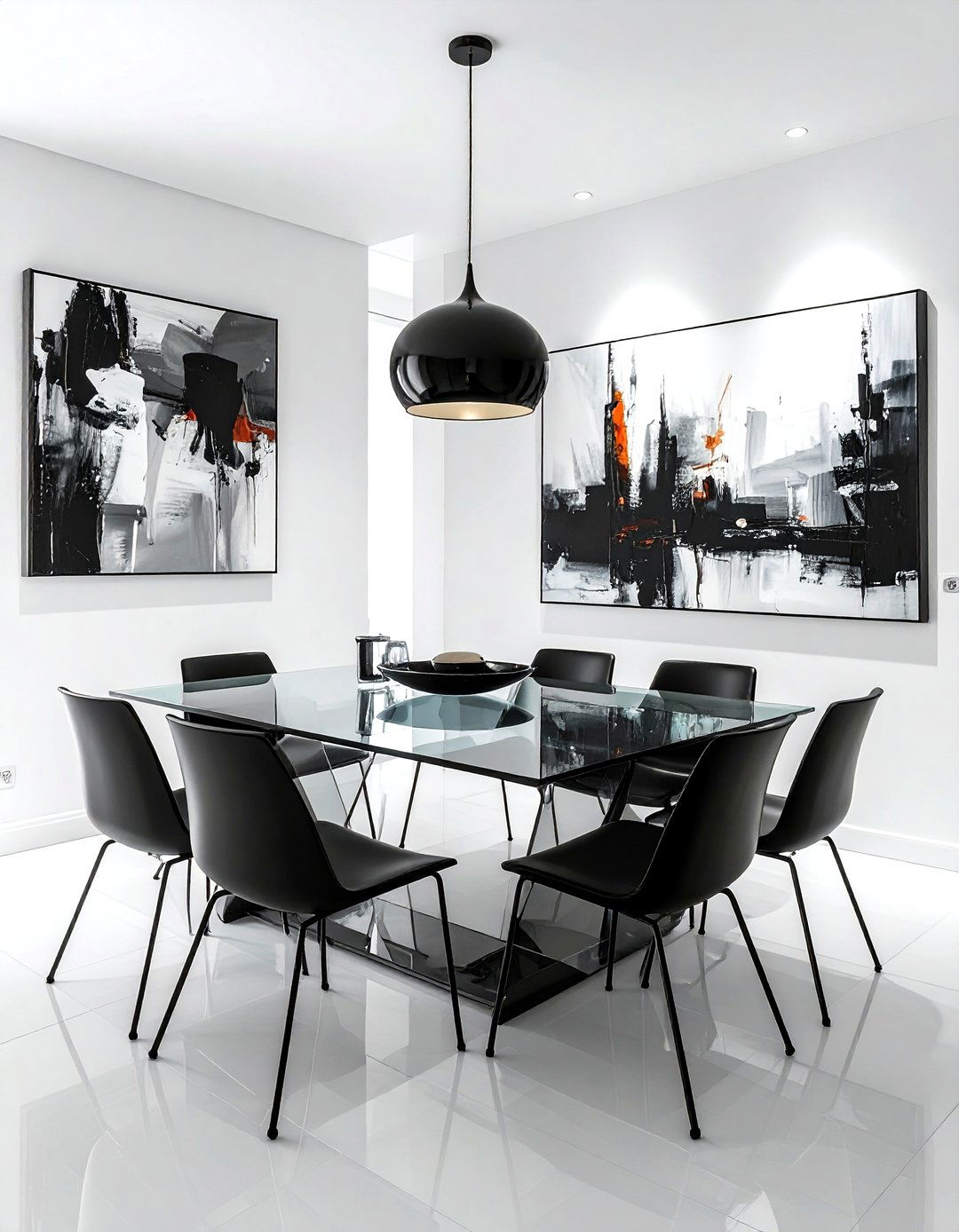 Modern minimalist dining - 30 dining room remodel ideas