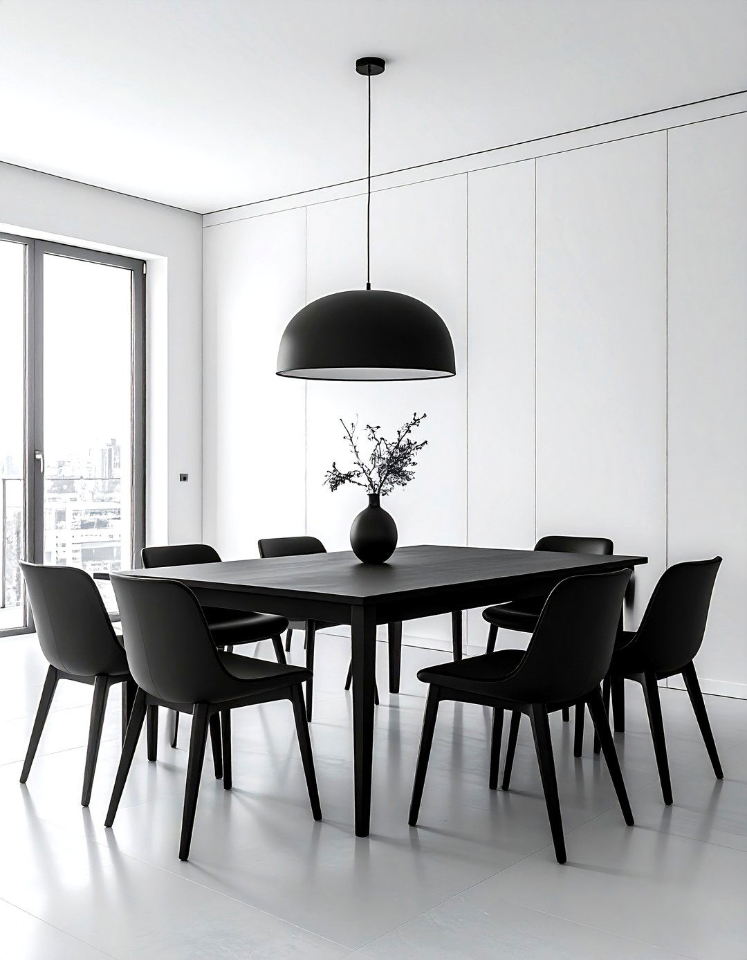 Modern minimalist dining - 30 intimate dining room ideas