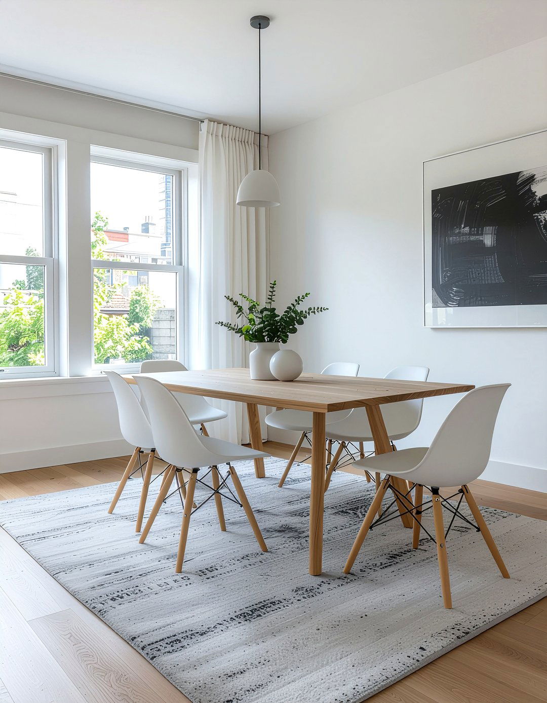 Modern minimalist dining room - 30 formal dining room ideas