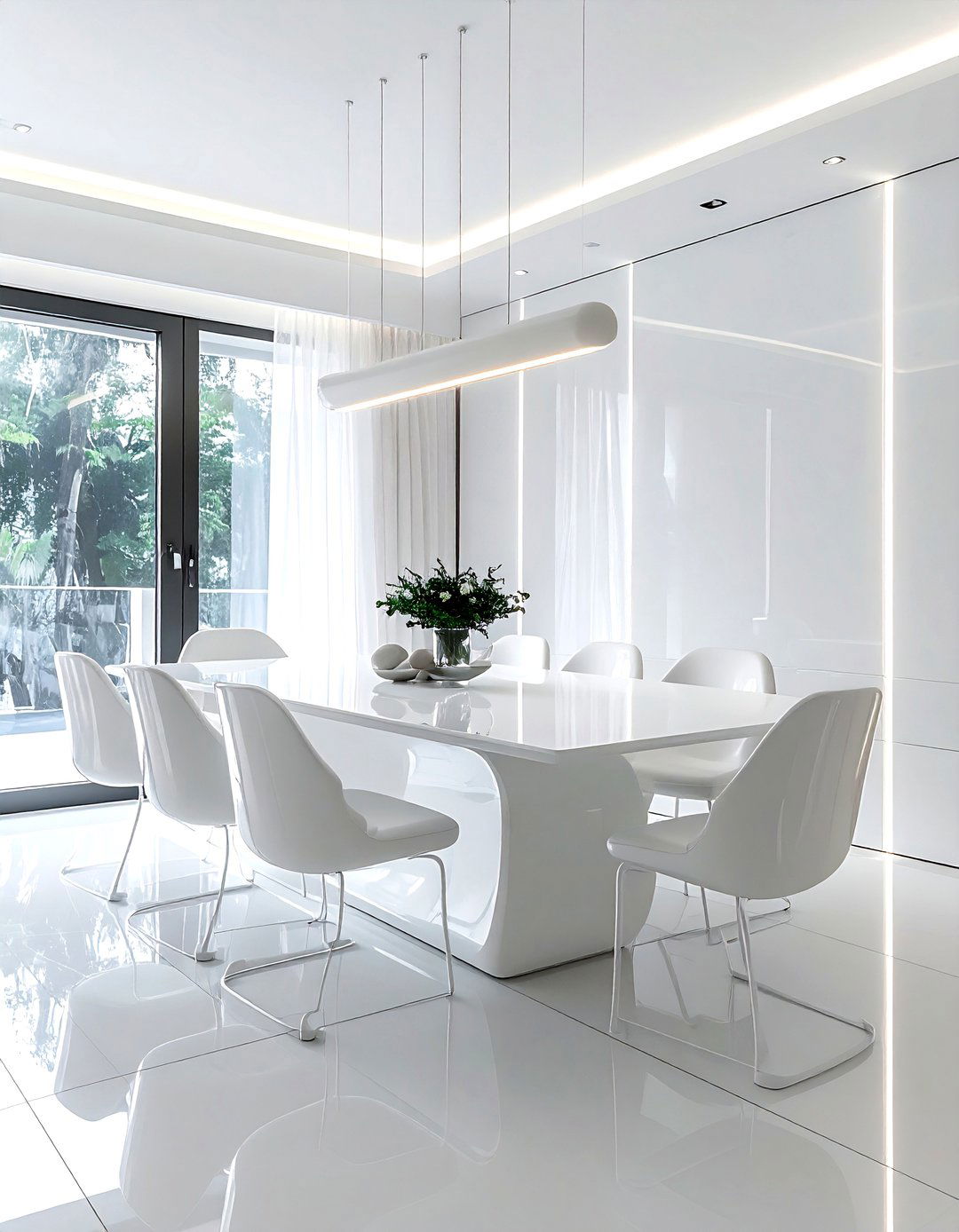 Modern minimalist dining room - 30 Scandinavian dining room ideas