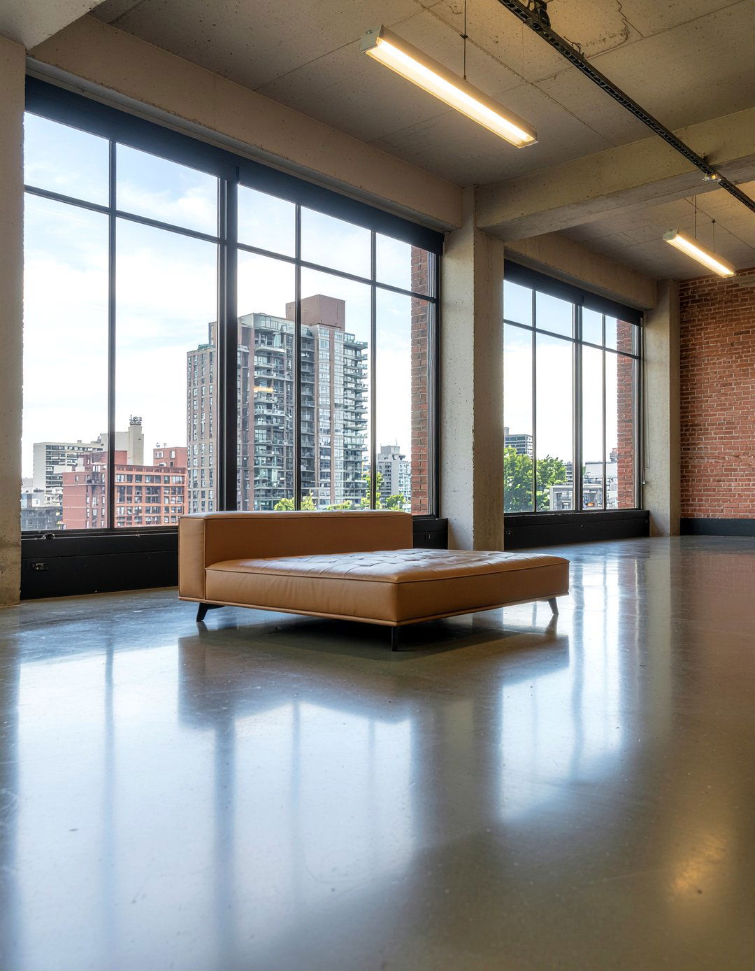 Modern minimalist floor sofa - 30 living room pit sofa ideas