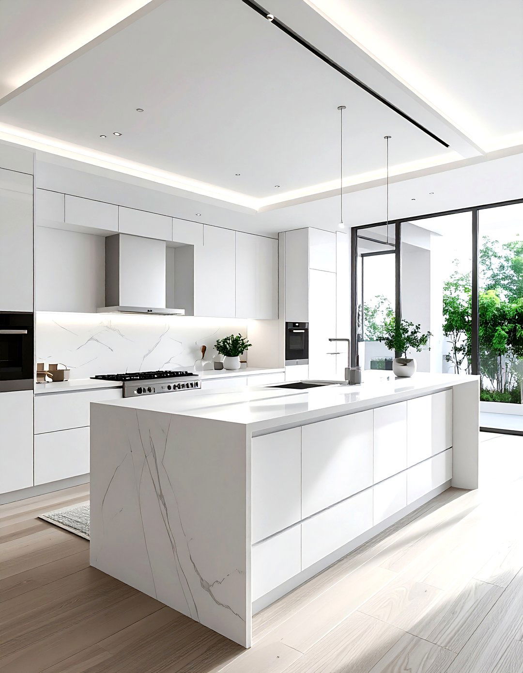 Modern minimalist kitchen - 30 condo kitchen ideas