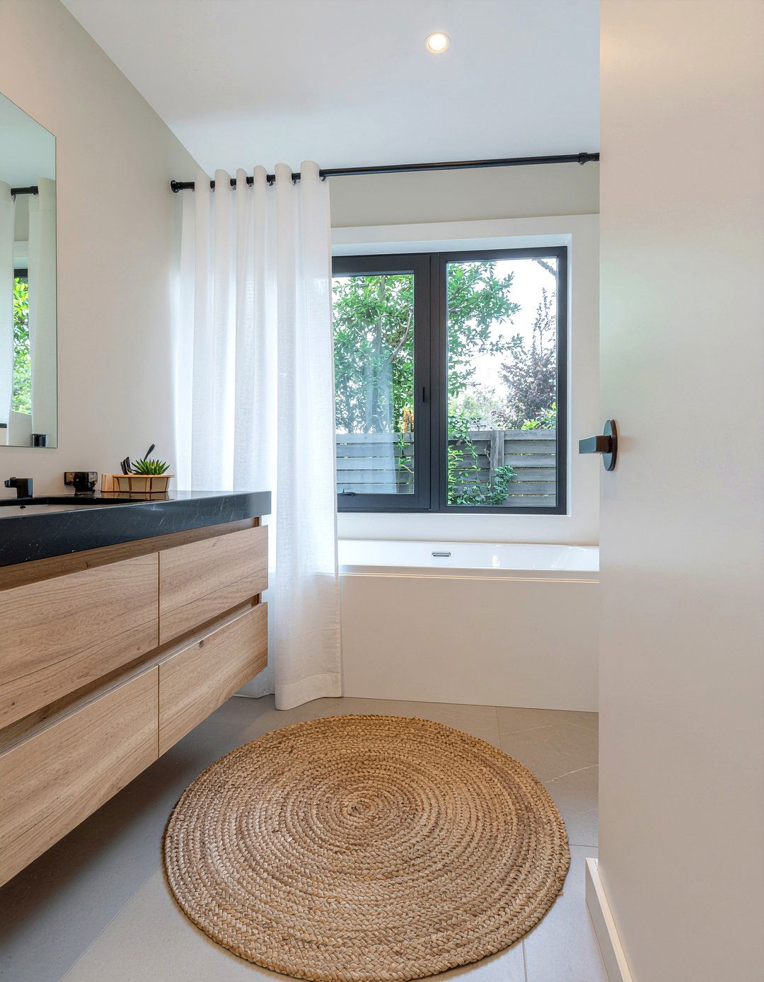 Modern minimalist rental bathroom - 30 rental bathroom ideas