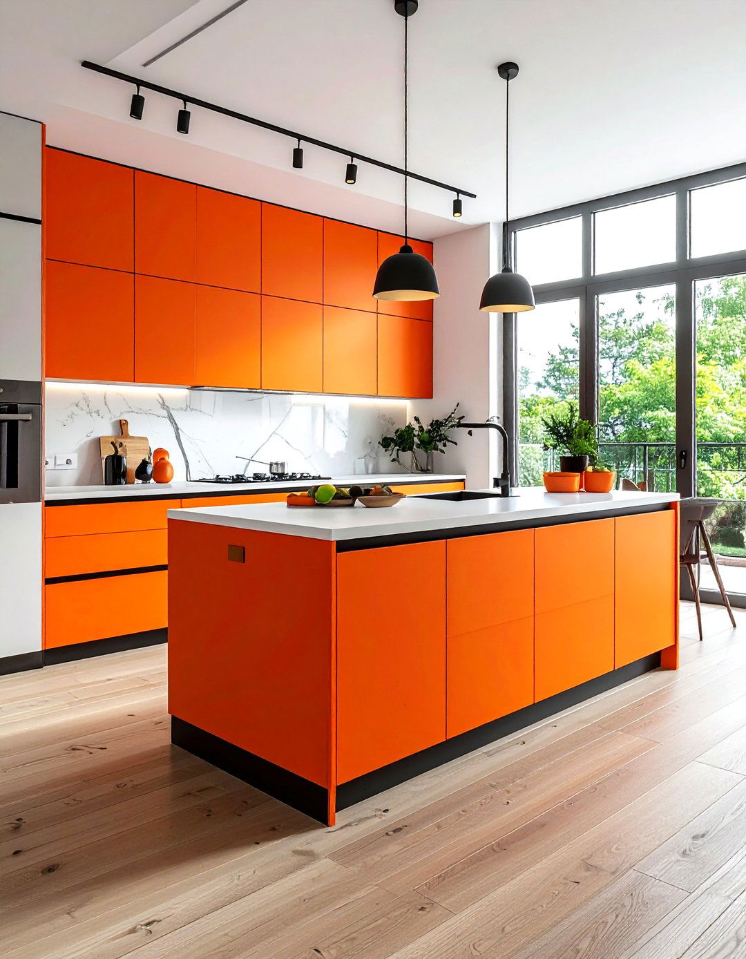 30 Trendy Orange Kitchen Decor Ideas to Brighten Your Space