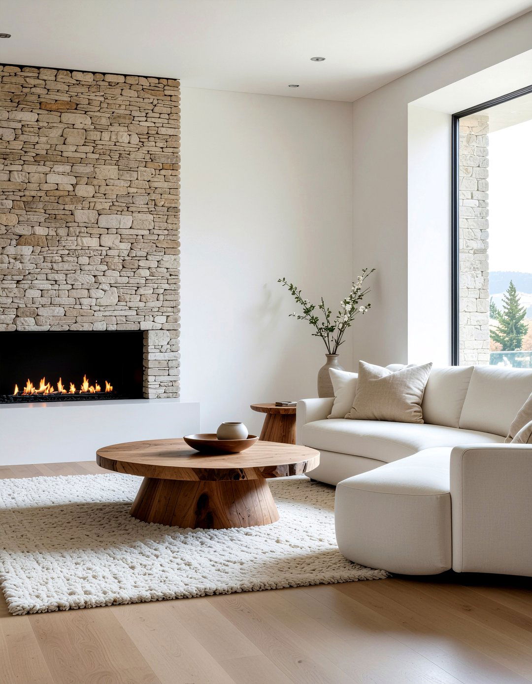 Modern organic living room - 30 living room aesthetic ideas