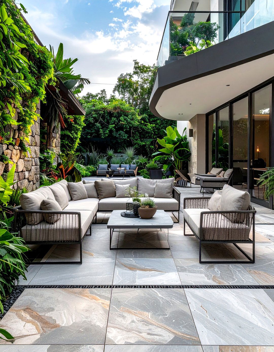 Modern patio - 30 clean decor ideas
