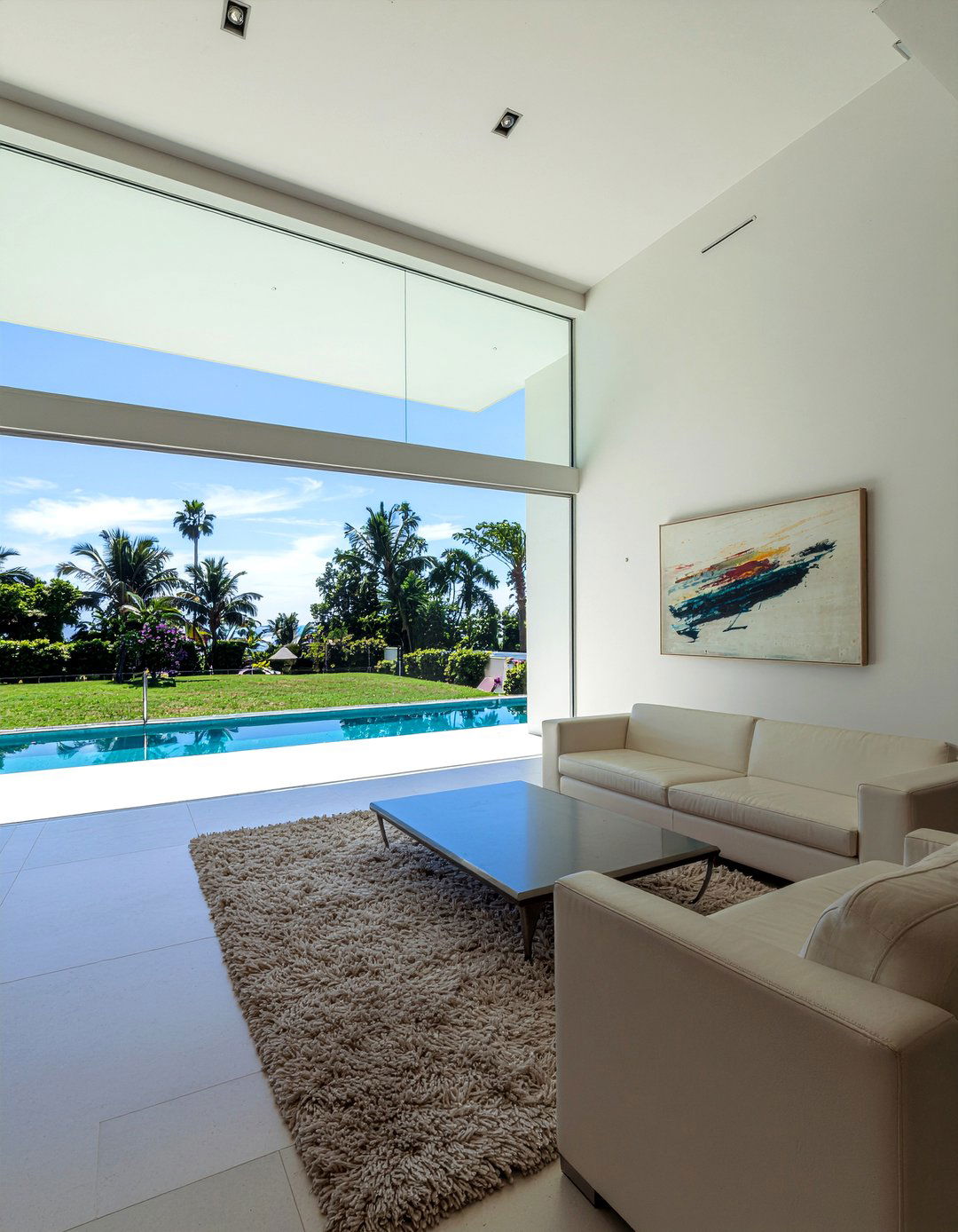 Modern picture window wall - 30 living room picture windows