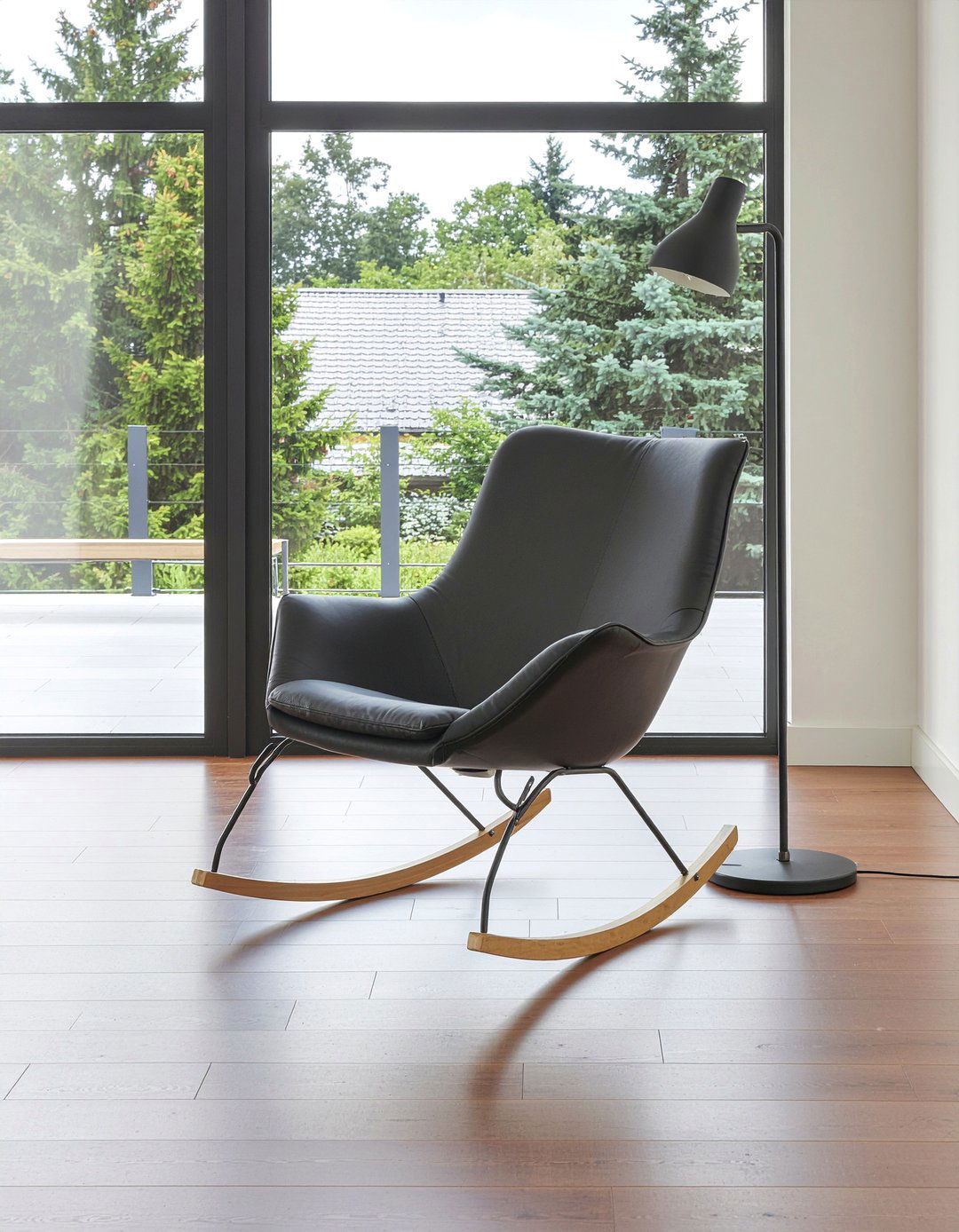 Modern rocking chair - 30 living room lounge chair ideas