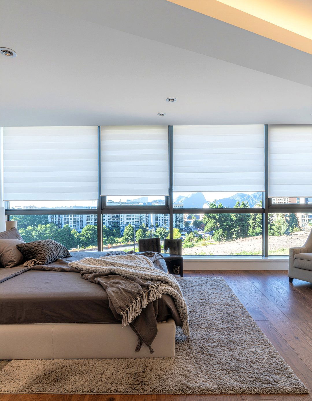 Modern roman shades - 30 bedroom roman shades