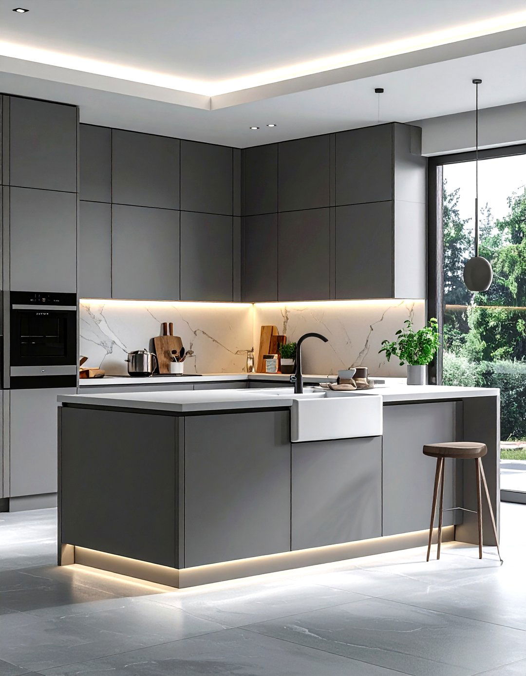 Modern scullery - 30 kitchen catering kitchen ideas