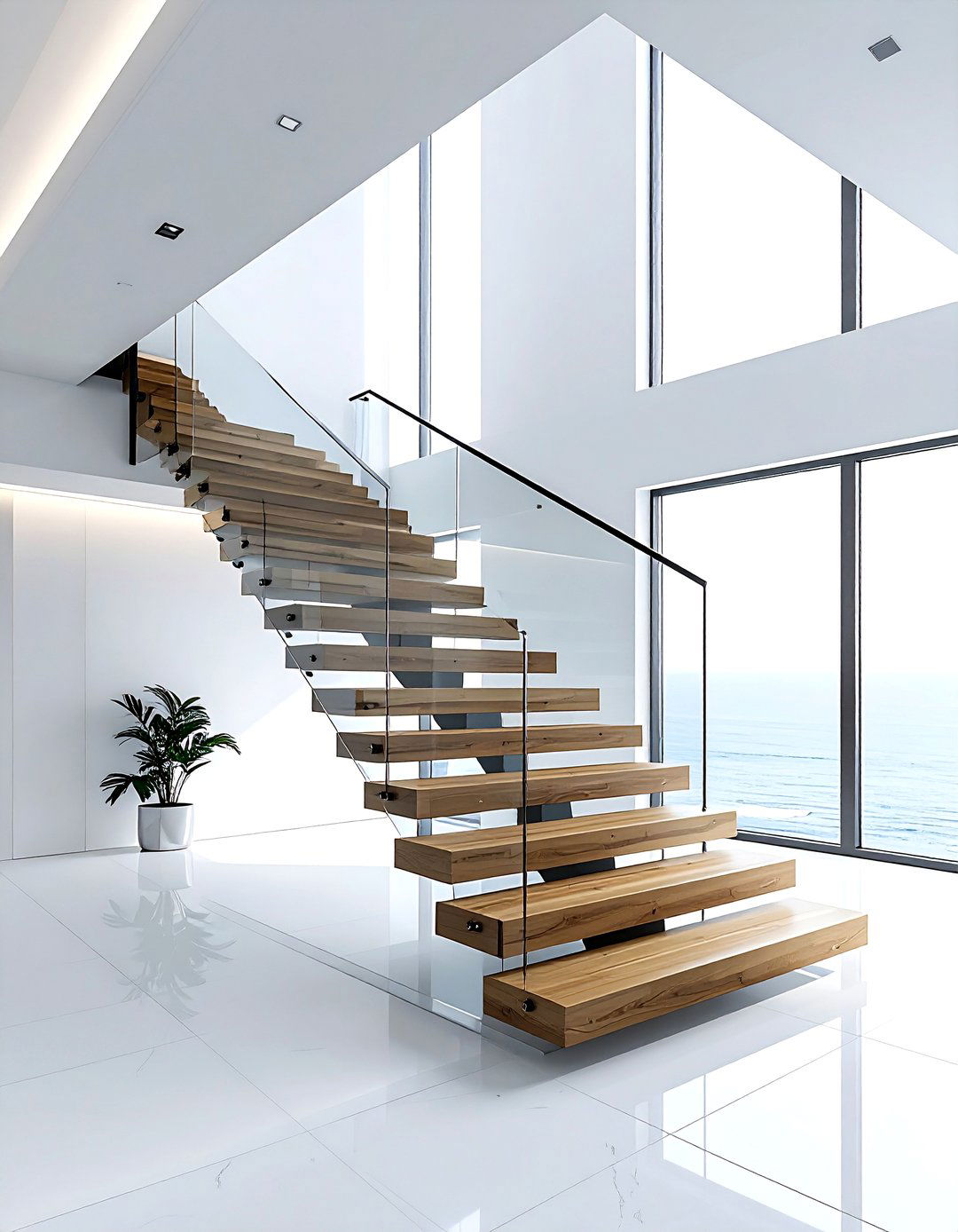 Modern staircase - 30 sumptuous decor ideas