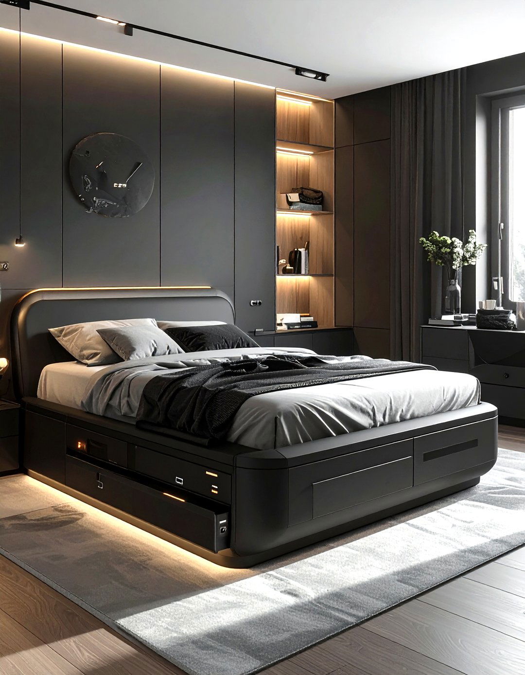 Modern storage bed - 30 storage bed ideas