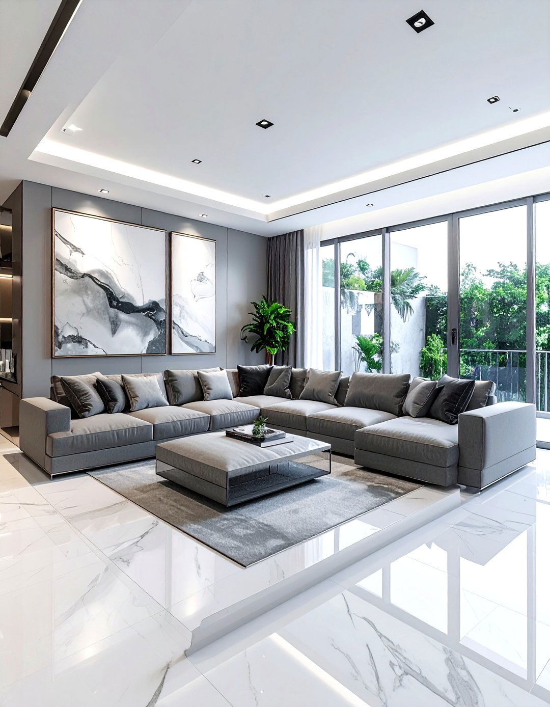 Modern sunken living room - 30 living room sunken seating ideas