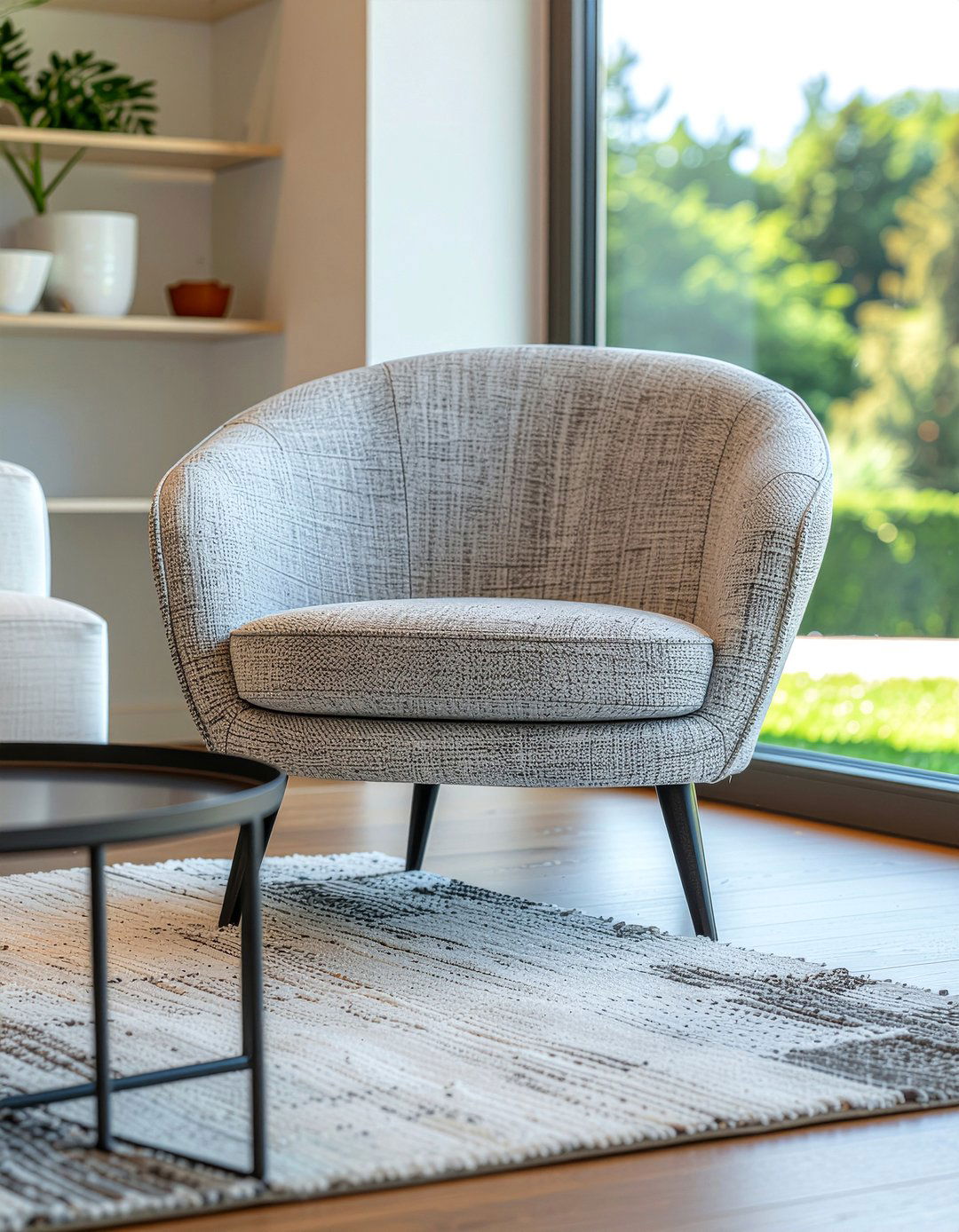 Modern swivel club chair - 30 living room club chair ideas