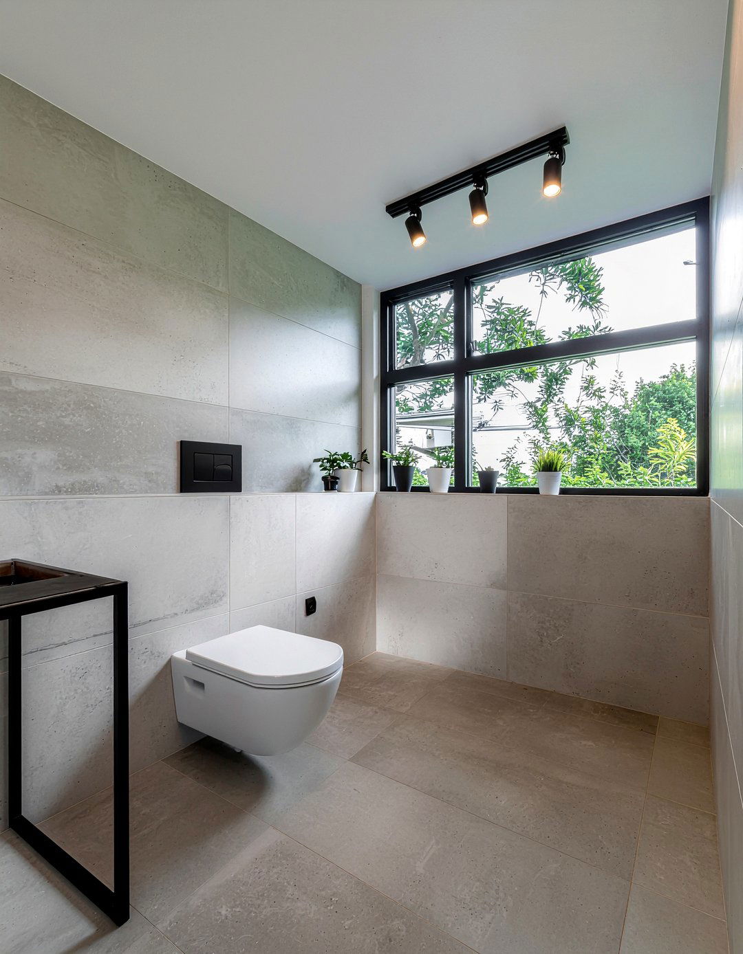 Modern track lighting - 30 bathroom accent lighting ideas