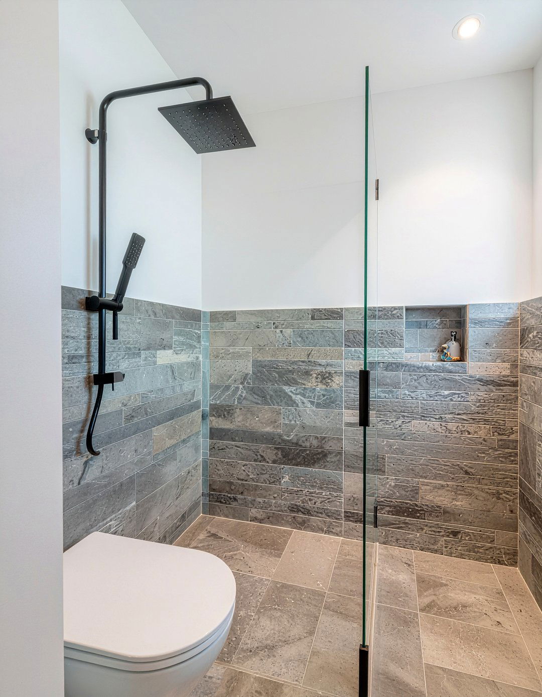 Modern walk in shower - 30 professional bathroom ideas