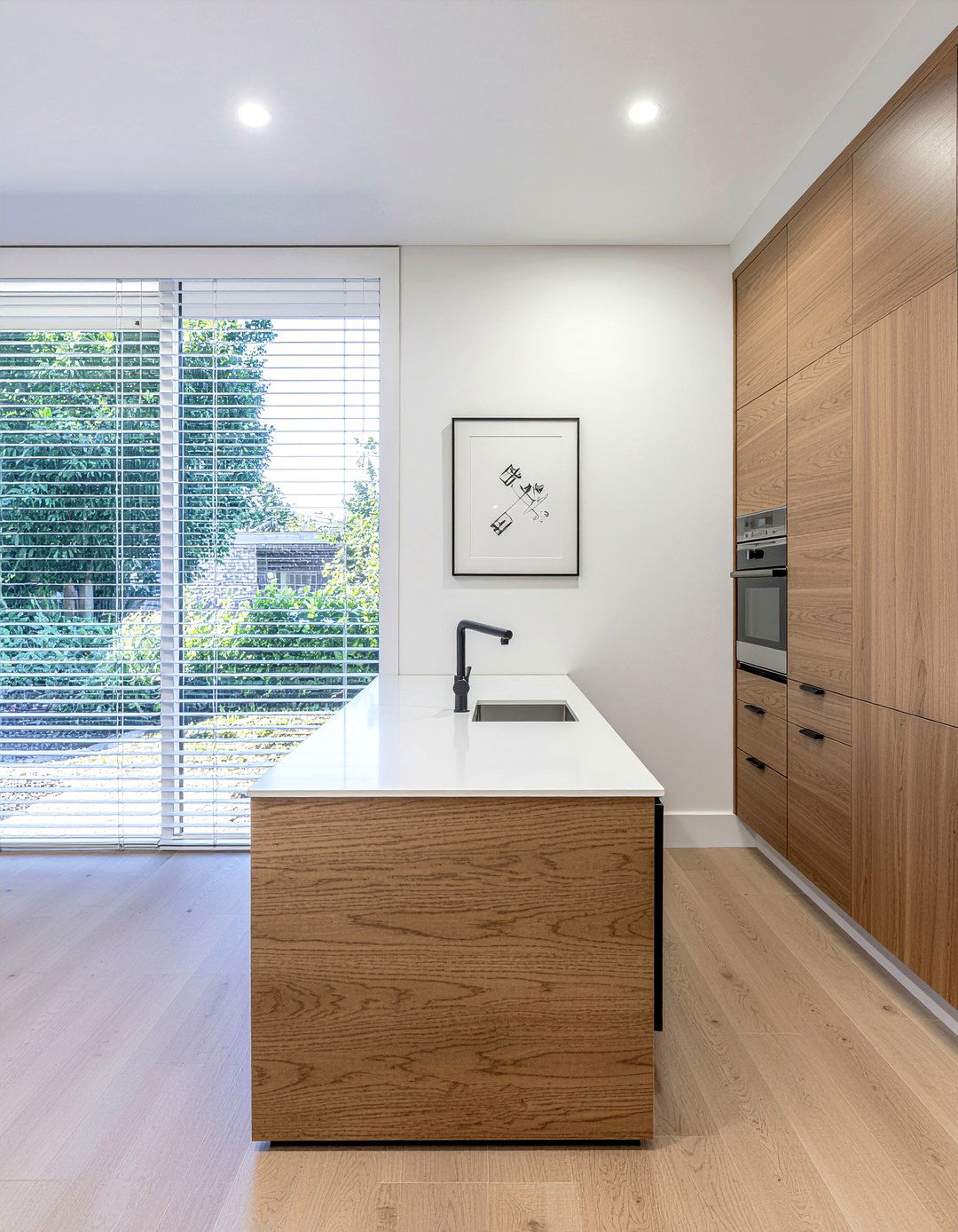 Modern wood kitchen cabinets - 30 sleek modern kitchen ideas