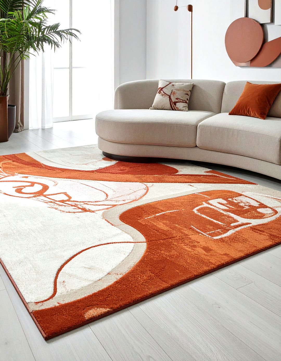 Modern wool rug - 30 living room wool rugs