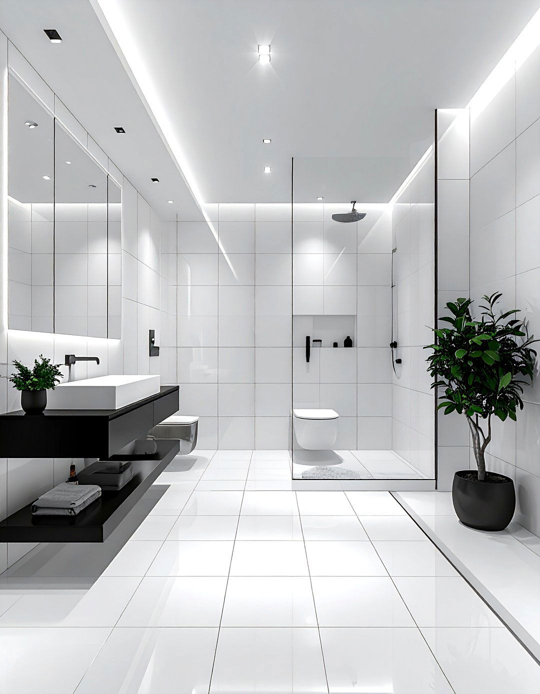 Modern zellige bathroom - 30 zellige tile bathroom ideas