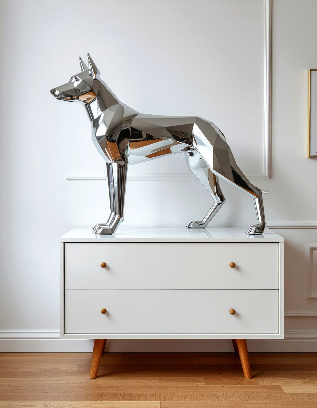 Modernist Dog Sculpture - 30 bedroom figurines