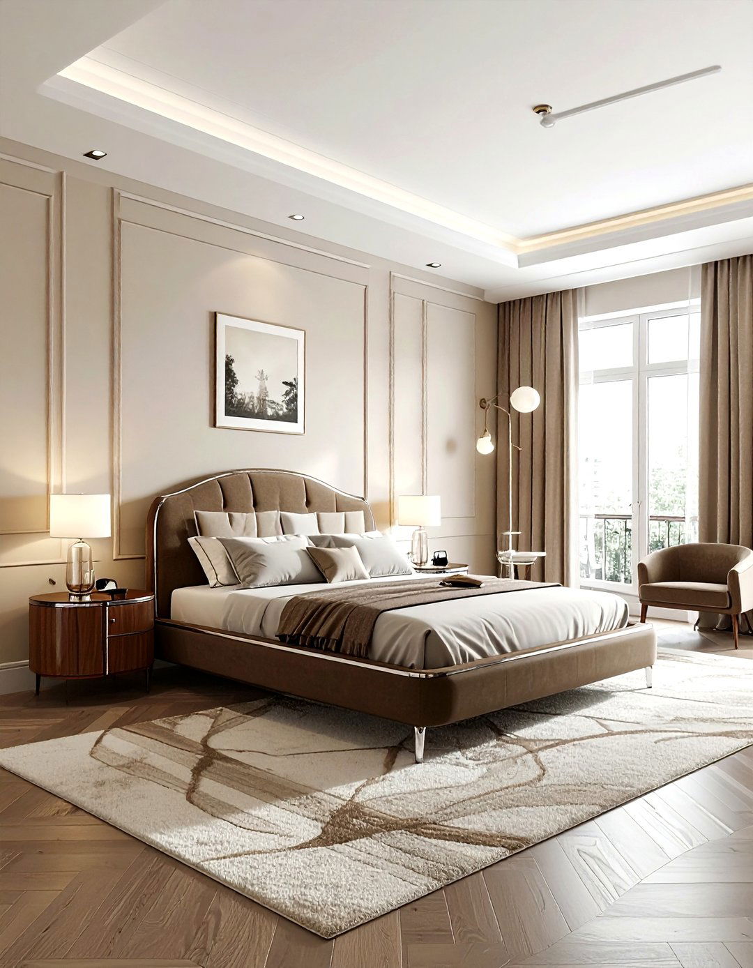 Modernist s bedroom - 30 period home bedroom ideas