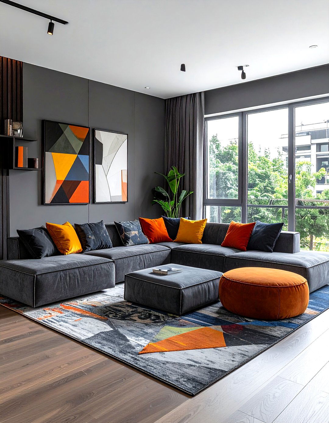 Modular Sectional Sofa - 30 living room space saving ideas