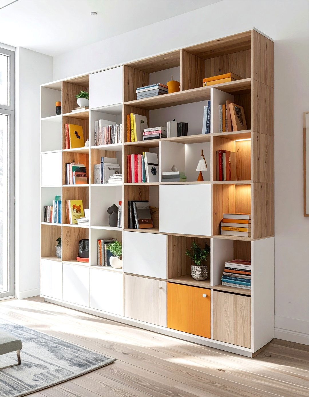 Modular Storage Cube - 30 bedroom cabinet storage ideas