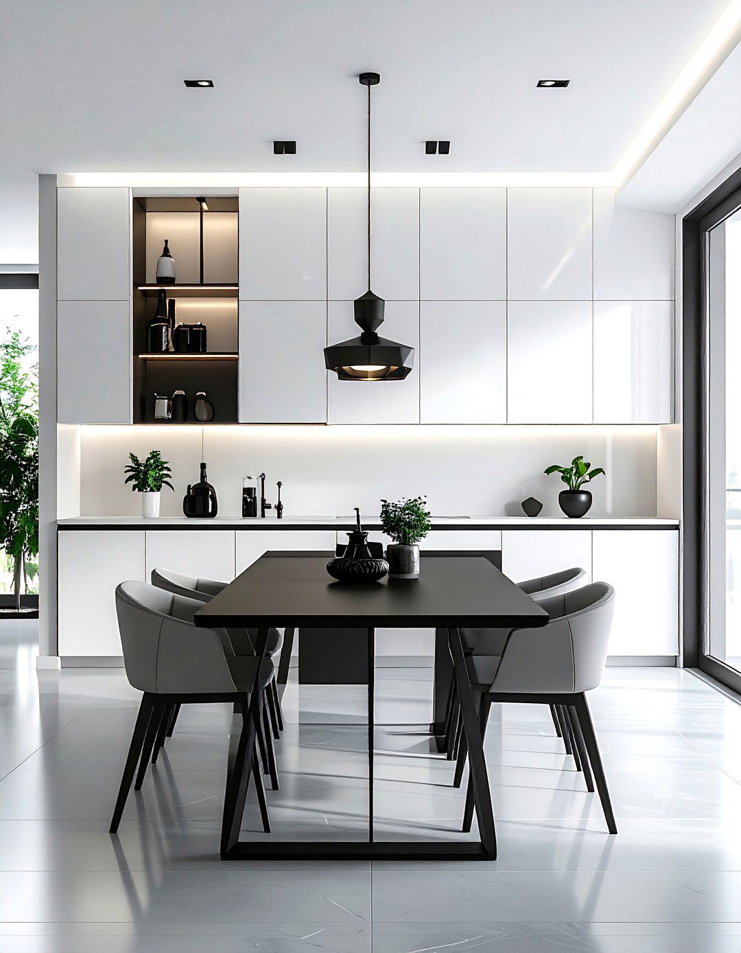 Modular Wall System - 30 dining room storage solutions