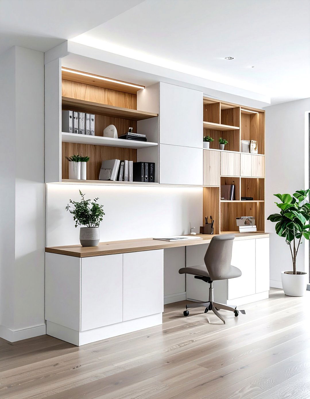 Modular Wall Unit - 30 office bookshelf ideas