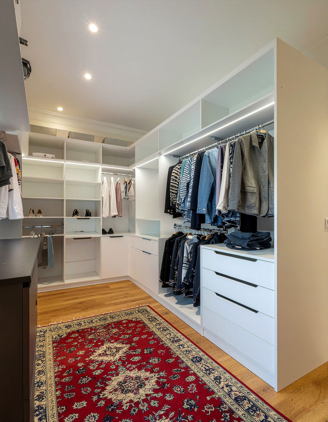 Modular Wardrobe System - 30 bedroom transforming furniture ideas
